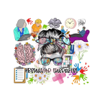 Behavior Therapist 01 Sublimation Tumbler Wrap 20oz