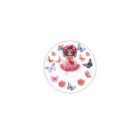 Catrina Chingona Libbey Lid Decal