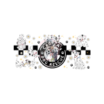 Dalmation 02 Libbey Wrap UVDTF