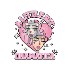 A Little Dramatica Heat Transfer Vinyl Print