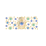 Evil Eye Sublimation Libbey Wrap 16oz