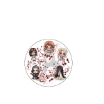 Horror Girls Libbey Lid Decal