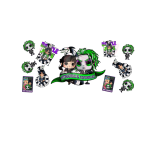 Beetle and Friends Libbey Wrap 16 oz UVDTF