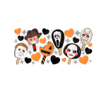 Spooky Paletas Sublimation Libbey Wrap 16oz