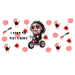 I Want To Play A Game Libbey Wrap UVDTF