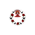 Catrina (Red) Lid Decal