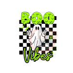 Boo Vibes Decal UVDTF