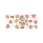 Mexican Conchas Sublimation Wrap 16oz