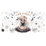 Witchy 01 Sublimation Wrap 16oz