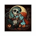 Jack-Sally01 Sublimation Tumbler Wrap 20oz