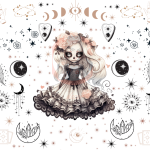 Witchy 01 Sublimation Tumbler Wrap 20oz