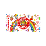 Starbies Rainbow Libbey Wrap UVDTF