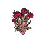 Florece Heat Transfer Vinyl Print