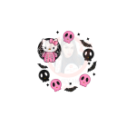 HK Pink Skelly UVDTF Lid Decal