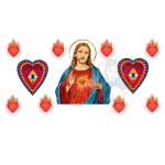 Sagrado Corazon Libbey Wrap UVDTF