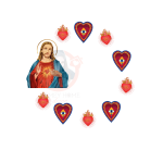 Sagrado Corazon UVDTF Lid Decal