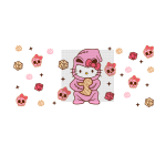 Gatita Pink Boogie Libbey Wrap UVDTF