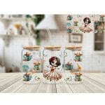 Catrina 09 Cup with UVDTF