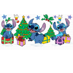 Christmas A-02 Libbey Wrap UVDTF