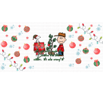 Charlie Christmas Libbey Wrap UVDTF