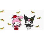 M and K Christmas Libbey Wrap UVDTF