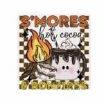 S'mores Hot Cocoa UVDTF Decal