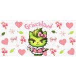 Grinchlandia Libbey Wrap UVDTF