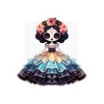 Catrina 002 UVDTF Decal