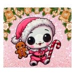 Jack Santa Tumbler Wrap 20oz