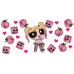 Fresa Girl  Libbey Wrap UVDTF