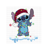 Alien in Snow UVDTF Decal