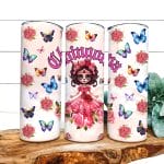 Catrina Chingona 01 Sublimation Tumbler