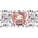 Karol Gatita 01 Sublimation Libbey Wrap 16oz