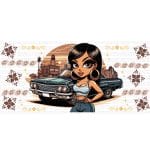 Chicanita 01 B Sublimation Libbey Wrap 16oz