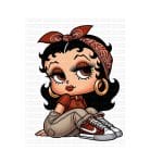 Betty Chola 01 Transfer Vinyl Print