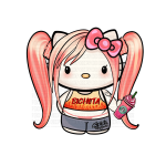 Karol Gatita 01 Transfer Vinyl Print