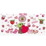 Valentines 002 Sublimation Libbey Wrap 16oz
