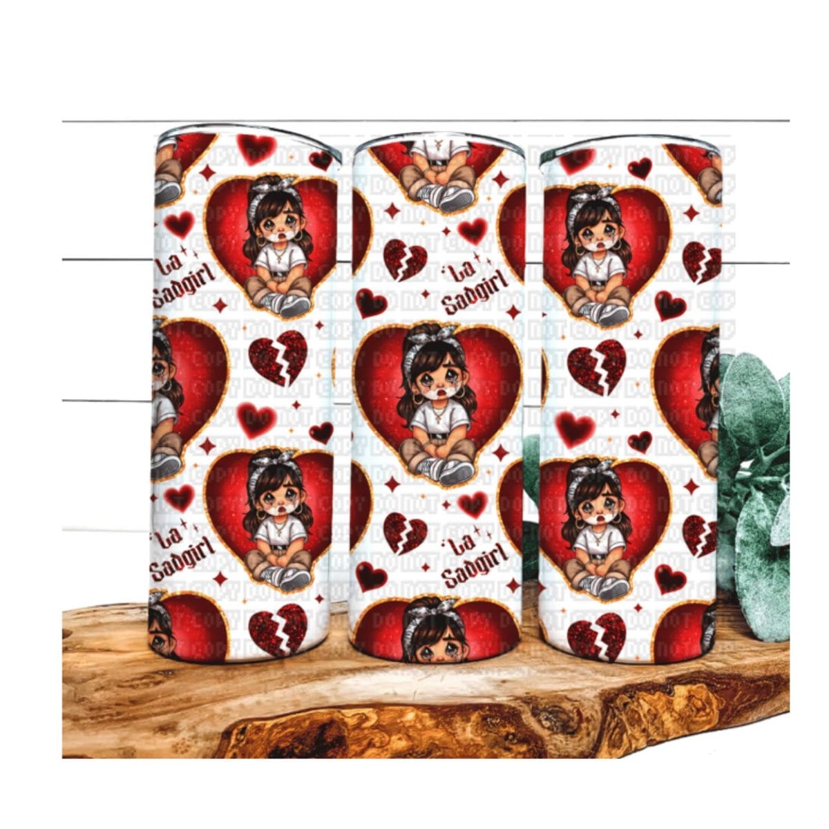 Just a Girl That Loves Christmas Sublimation Tumbler – Crafty Witch Design