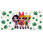 Puff Girls 06 Sublimation Libbey Wrap 16oz