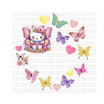 Butterfly 004 UV Lid Decal