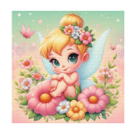 Baby Forest Girl Tumbler Wrap