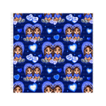 PM Smile Now Cry Later blue Tumbler Sublimation Wrap