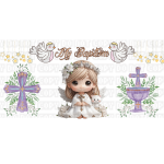 My Baptism(girl) Libbey Wrap