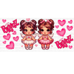 Baby Dolls Sublimation Libbey Wrap 16oz