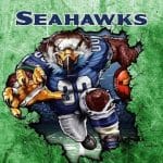 Football 14 Tumbler Wrap