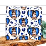 Pm La sad Girl Blue Sublimation Tumbler