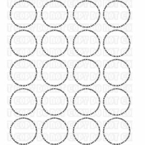 libbey cup care labels