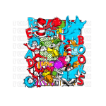 DS-001 Heat Transfer Print