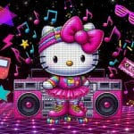 80's Vibes Tumbler Wrap