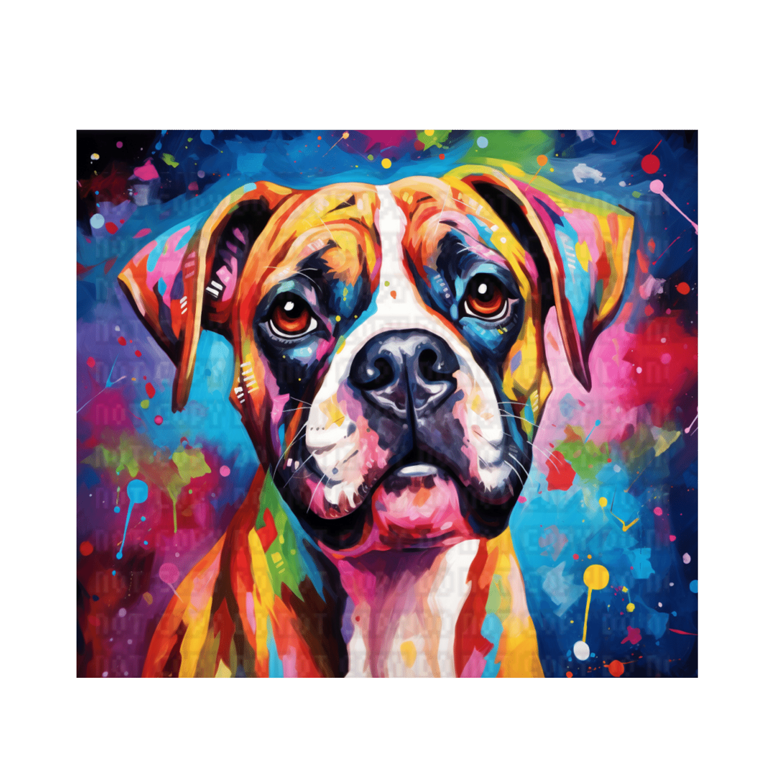 Untitled design - 2024-02-07T170227.588 Dog 9 Boxer Tumbler Wrap - Image 1